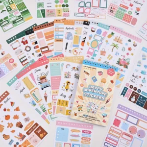 1213pcs Scrapbook Stickers Decals Fantasy Paper Stickers
